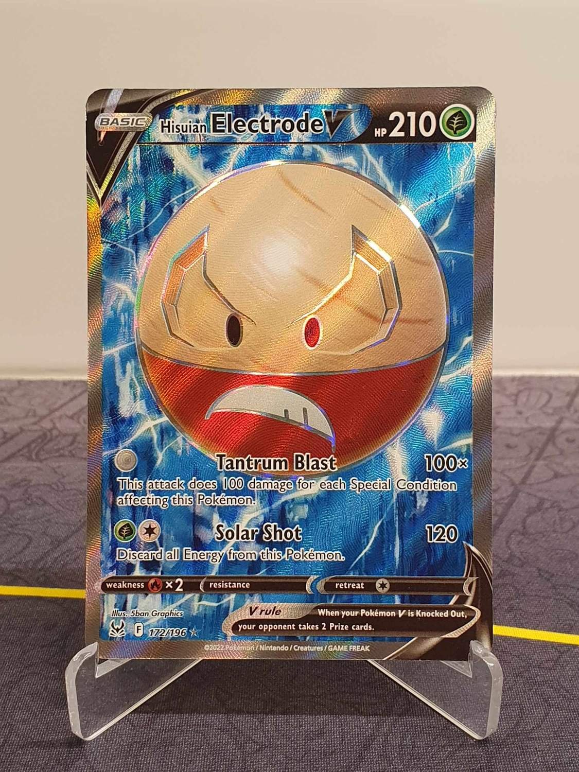 HISUIAN ELECTRODE V 172/196 Ultra Rare Full A.. Köp på Tradera (615327471)