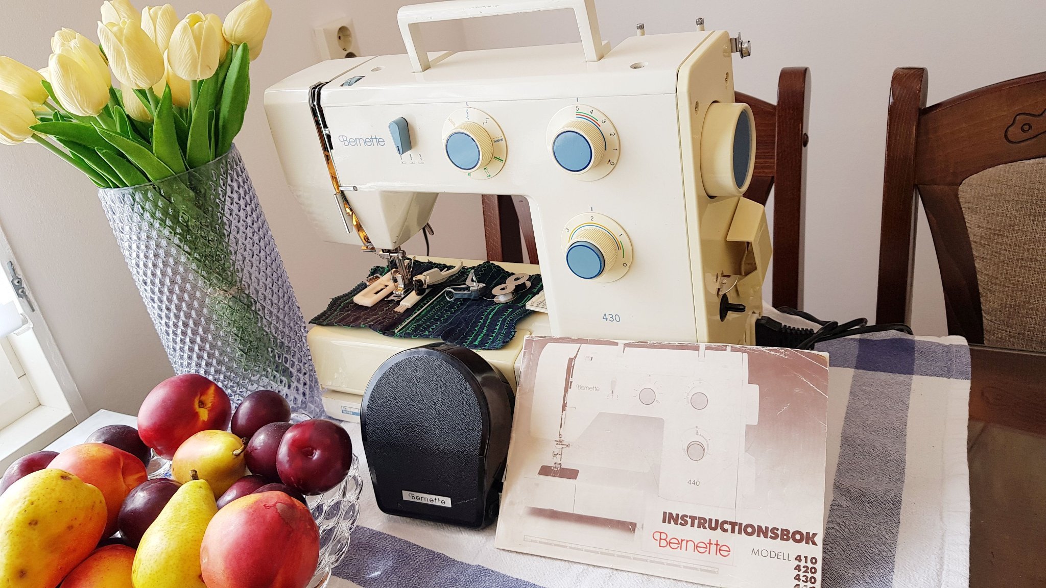 Symaskin BERNINA 430 NYSERVAD! (361952648) ᐈ Köp på Tradera