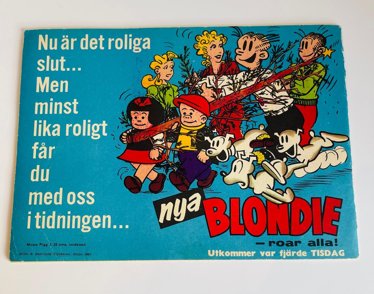 Musse Pigg och Jan Långben 1964 Köp på Tradera (559025340)