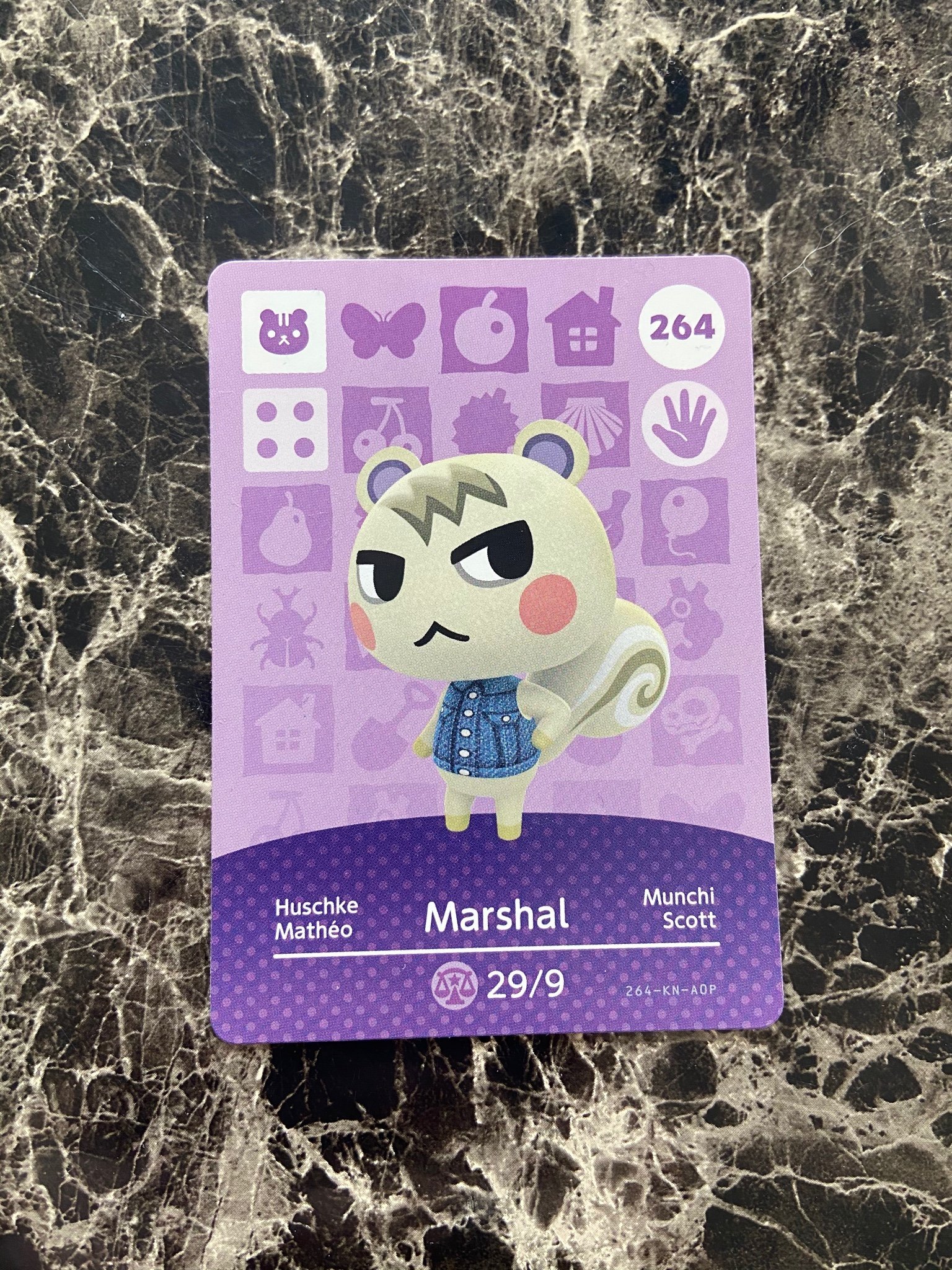ANIMAL CROSSING Amiibo kort, Marshal 264 (408967838) ᐈ Köp på Tradera