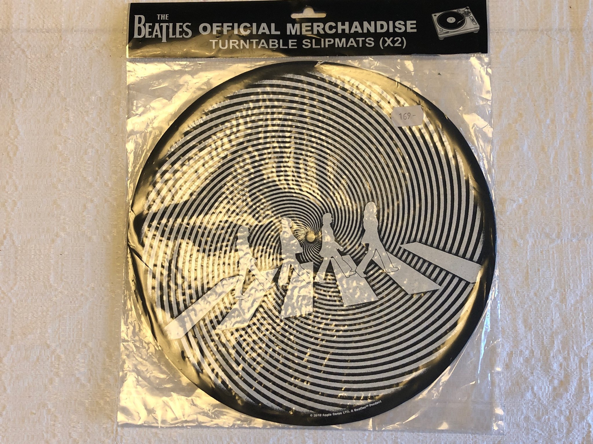 The Beatles Turntable slipmat x 2, nyskick (405213474) ᐈ Köp på Tradera