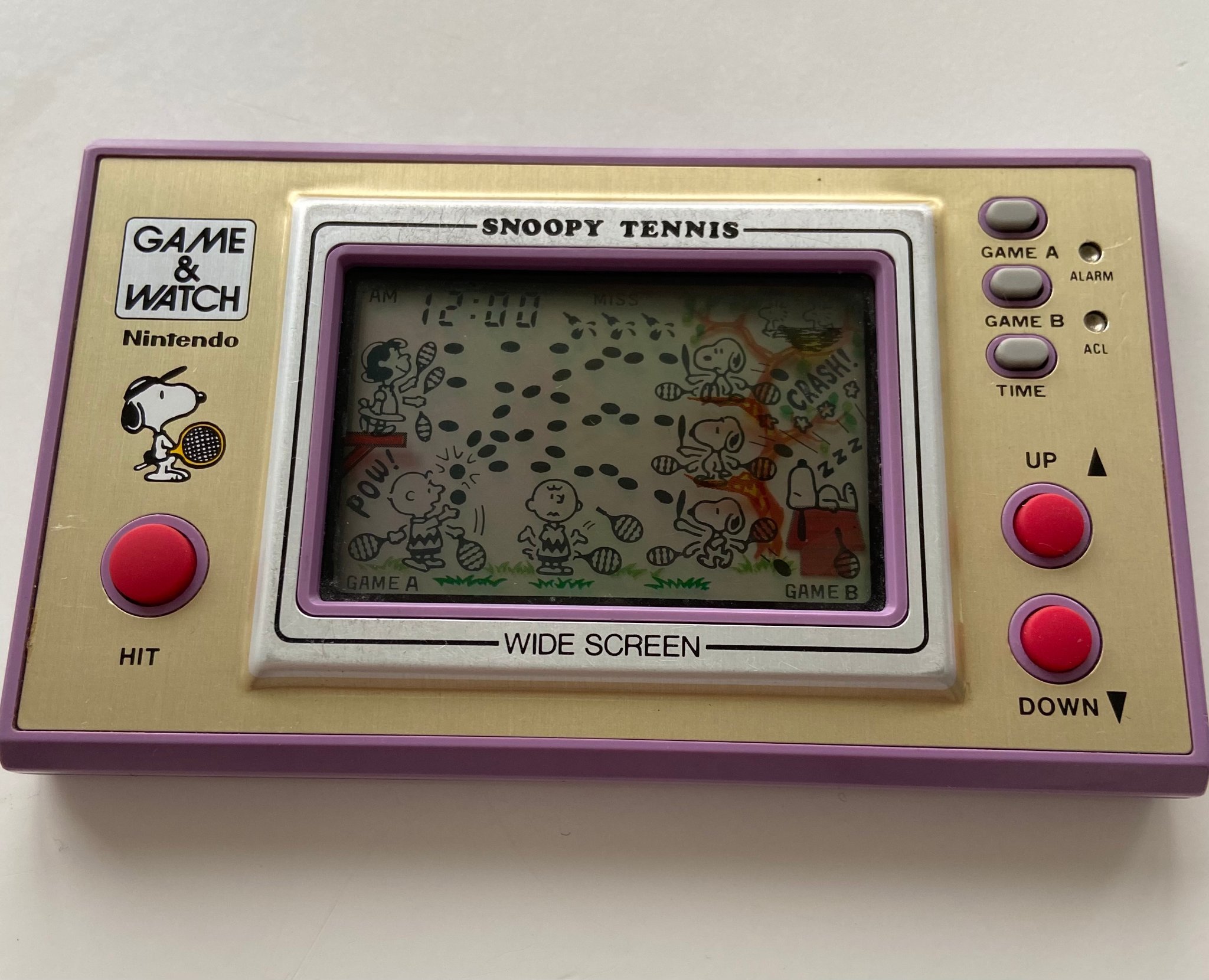 Nintendo Game & Watch Snoopy Tennis SP30 (421925692) ᐈ Köp på Tradera