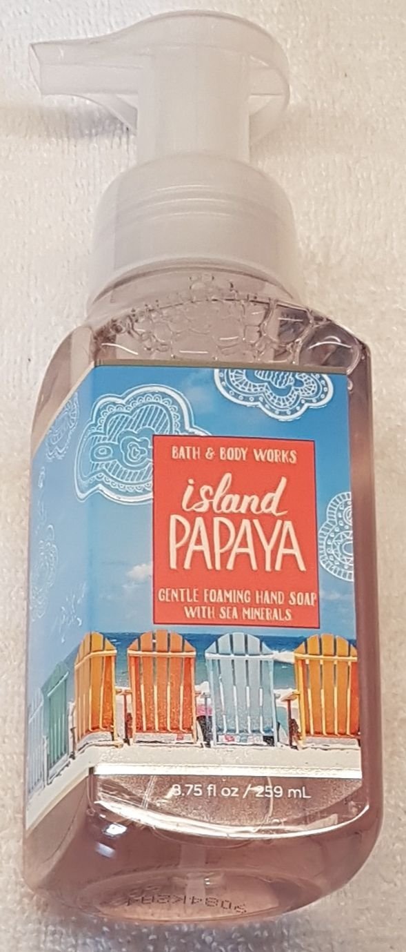 ISLAND PAPAYA Bath & Body Works Gentle Foaming .. (401797763) ᐈ Köp på