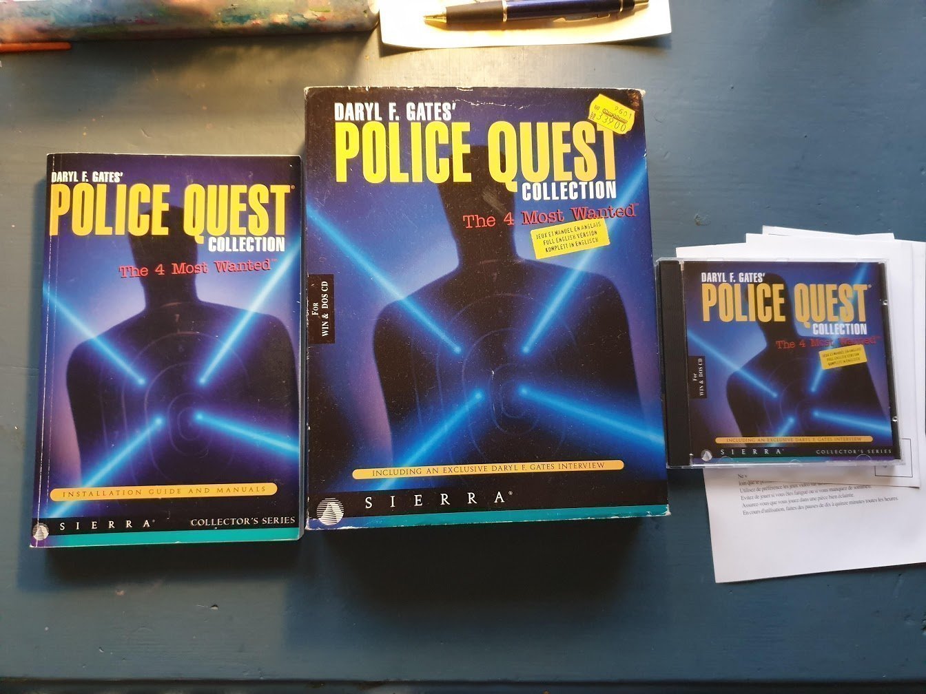 Police Quest Collection Big box (418301284) ᐈ Köp på Tradera