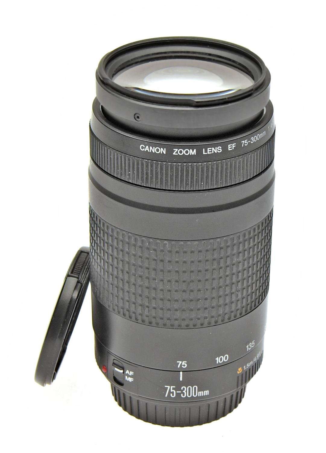 Canon EF 75-300mm II f:4,5>5,6 (393940679) ᐈ Köp på Tradera