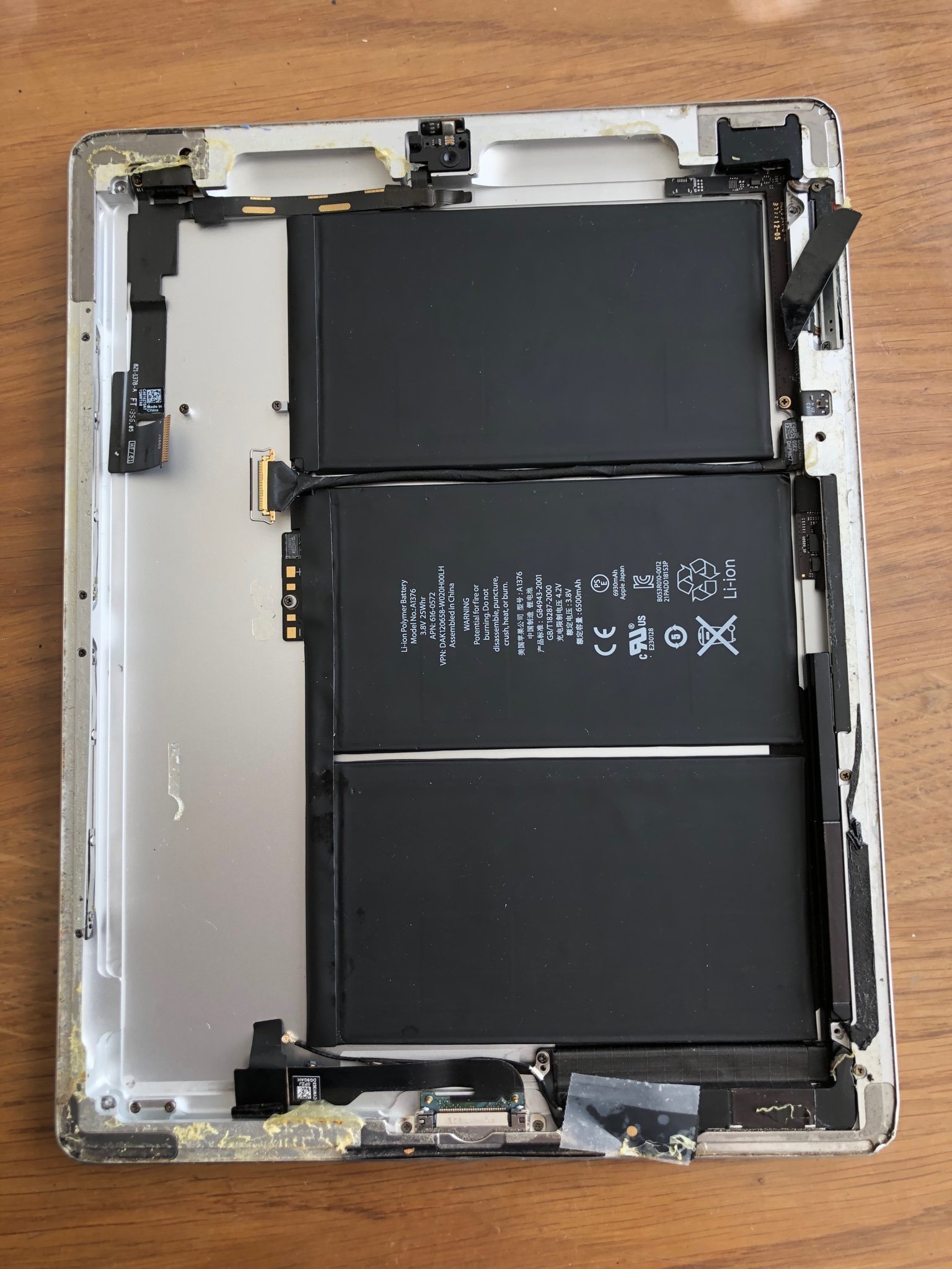 Ipad 2, A1395 baksida original (406217020) ᐈ Köp på Tradera