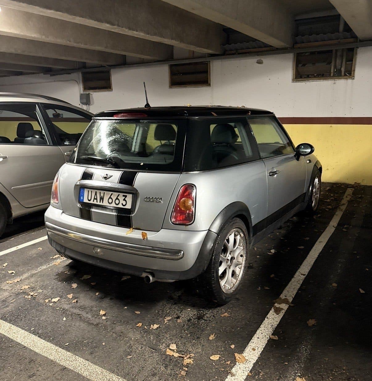 MINI Cooper Manual, 5-trins, 116ps, 2003