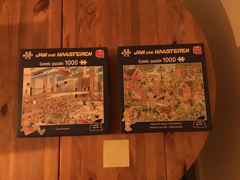 Se produkter som liknar Jan van Haasteren Pussel 2 x .. på Tradera ...
