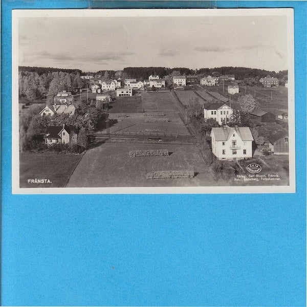 FRÄNSTA. Översiktsbild ca 1930-.. | Köp från novastamps på Tradera ...