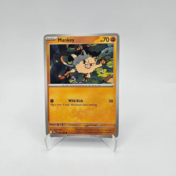 Mankey Destined Rivals Mankey 090/182 Destined Rivals, Pokémon TCG 2025 | Köp på Tradera ...