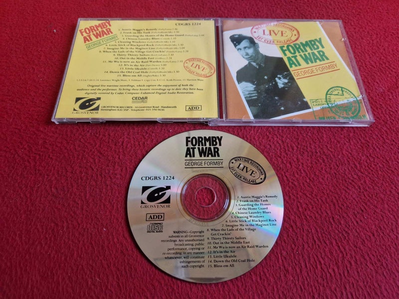 GEORGE FORMBY - FORMBY AT WAR CD | Köp från game-world på Tradera ...