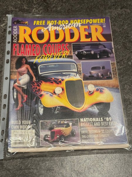 American Rodder February 1990 – Flamed Coupes F.. | Köp på Tradera ...