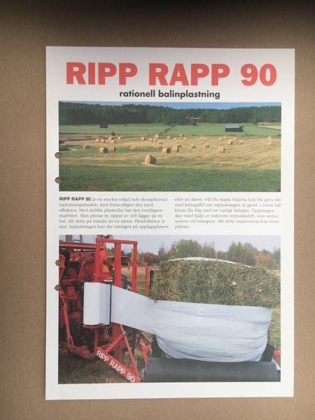 Försäljningsblad RIPP RAPP 90 Ration.. | Köp från mi_ak på Tradera ...