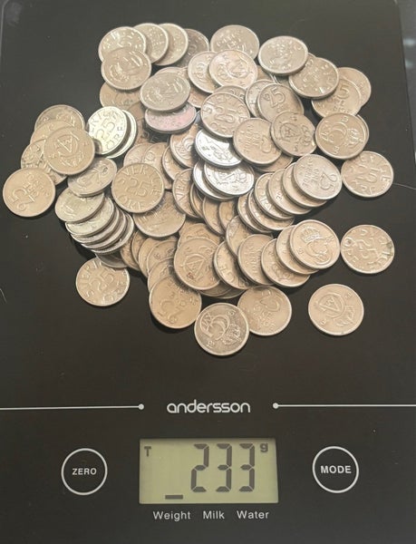 Se produkter som liknar Svenska 25 ören 233g på Tradera (732825200)