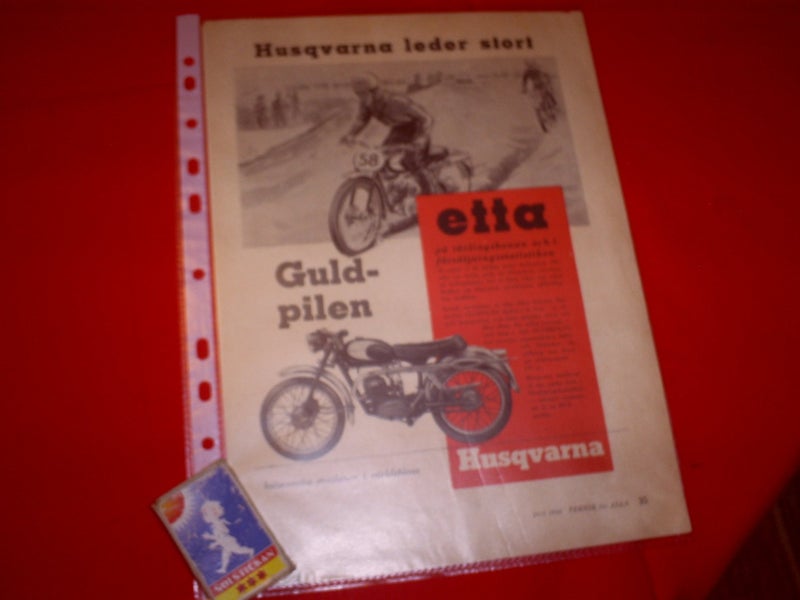 Se Produkter Som Liknar HUSQVARNA GULDPILEN REKLAM P Tradera se-produkter-som-liknar-husqvarna-guldpilen-reklam-p-tradera