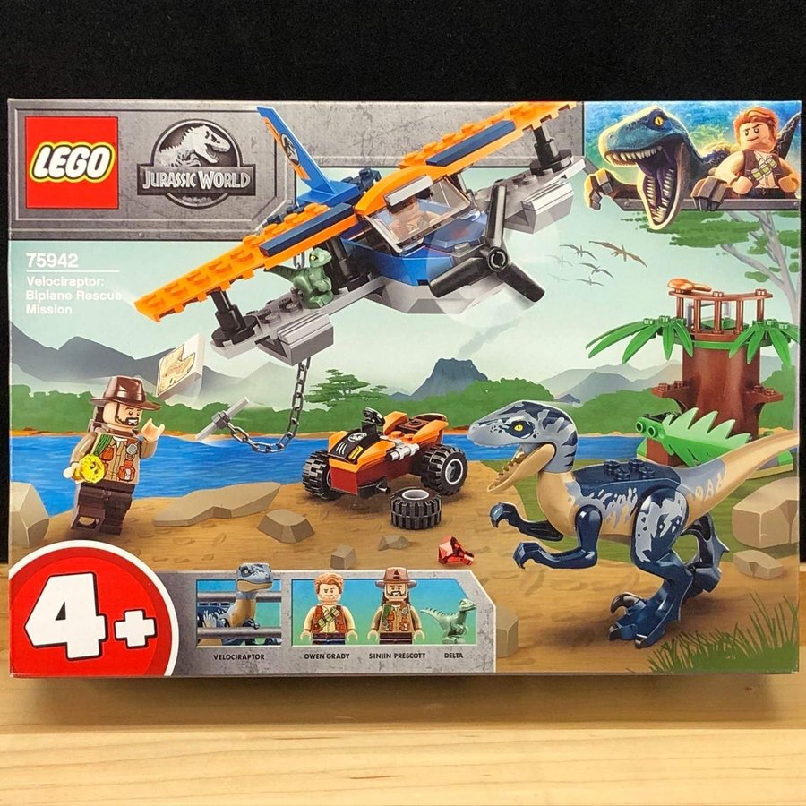 LEGO Jurassic World 75942 Raddningsuppdrag med. Kop pa Tradera 621015059