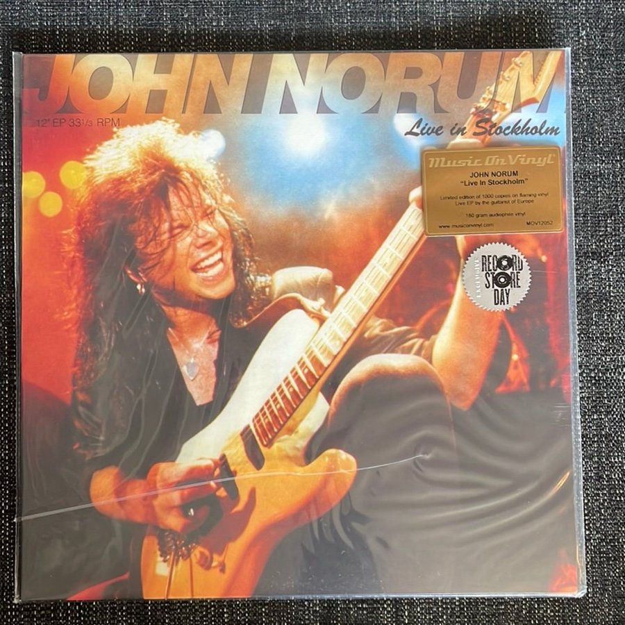 Se produkter som liknar John Norum - Live In Stockhol.. på Tradera 