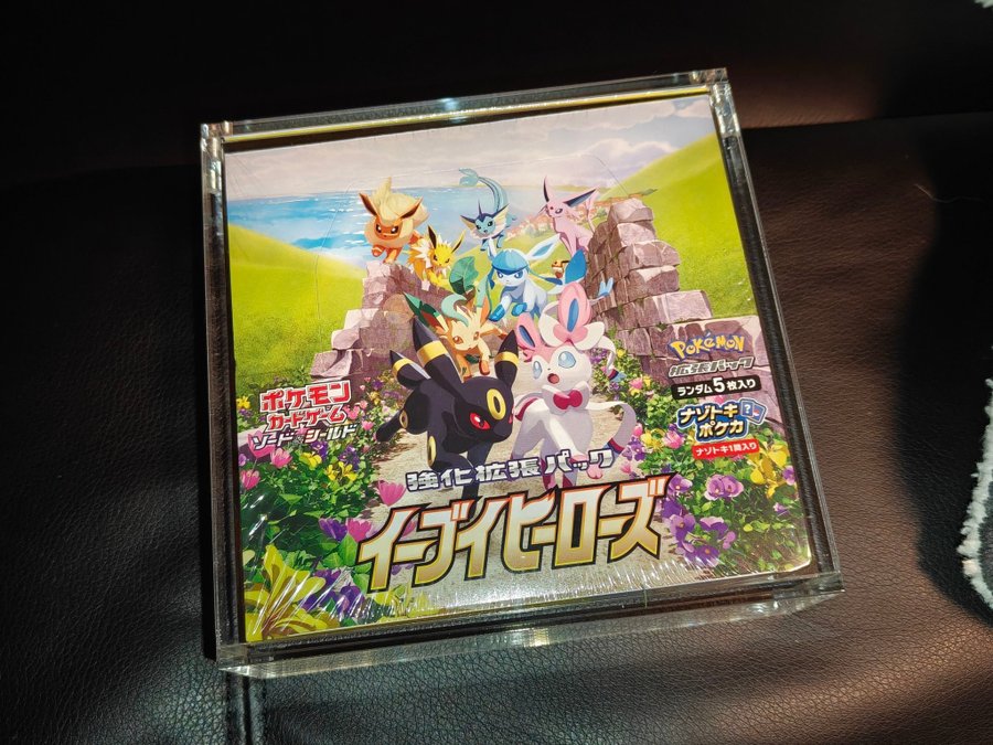 eevee heroes booster box case Pokemon TCG: Mega Evolution - Base Set Mini Tin Display main image 1