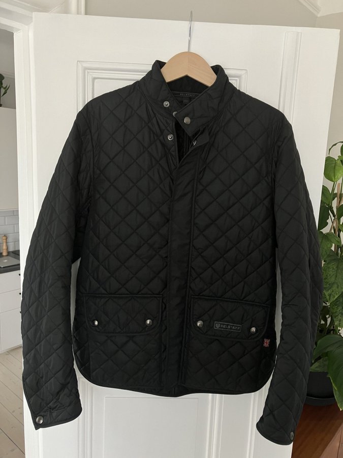 Belstaff Wilson Quilted Jacket Black Host Var Foder Jacka Stl 46 Herr Nyskick