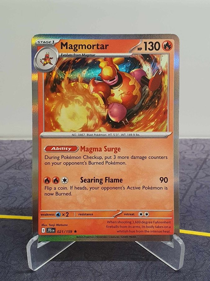 magmortar pokemon card value Magmortar - 22/236 main image 1