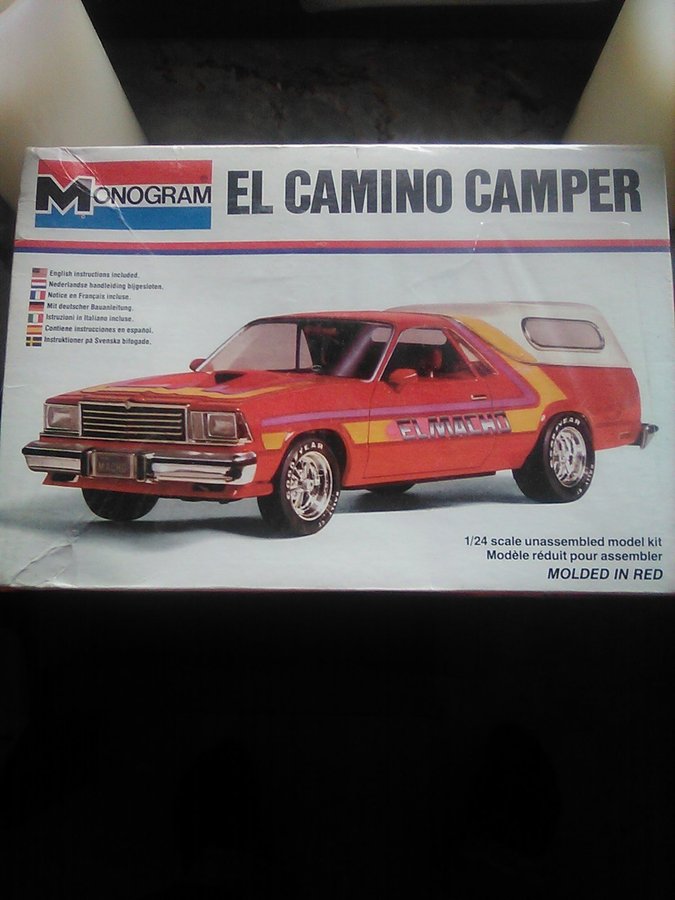 自動車 Monogram 1/24 El Camino Camper YouTube