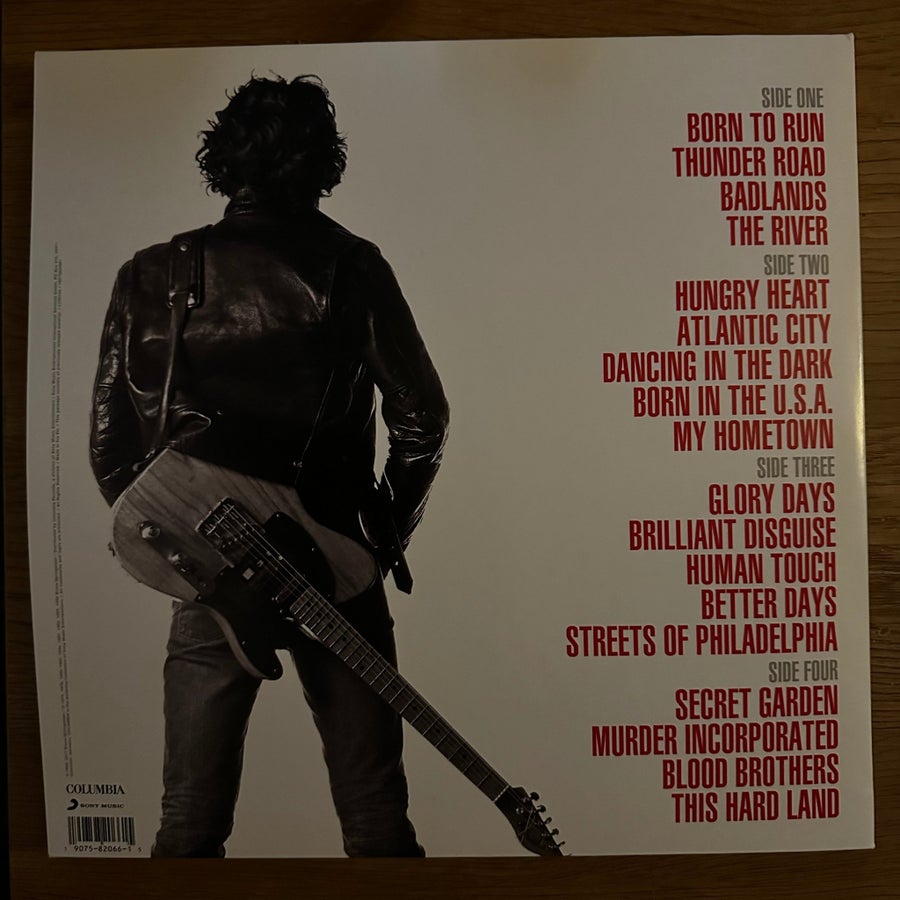 Bruce Springsteen Greatest Hits Dubbel LP | Köp på Tradera (745273403)