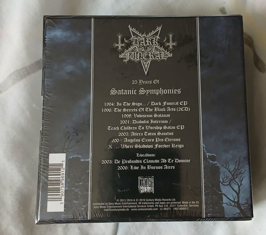 Dark Funeral - 25 Years Of Satanic Symphonies -.. | Köp på Tradera