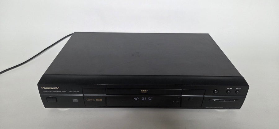 Panasonic DVD/VIDEO CD/CDプレーヤー DVD-RV20 DVD-RV20 概要 - DVD