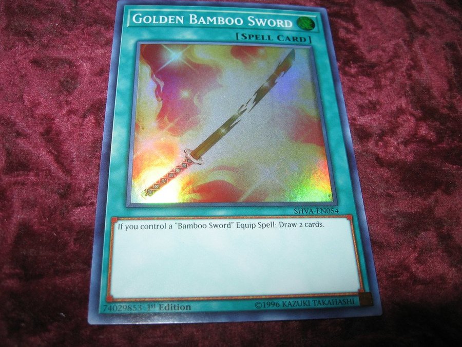 YU-GI-OH GOLDEN BAMBOO SWORD FOIL.. | Kp frn ghost 64 p Tradera (253789714) YU-GI-OH GOLDEN BAMBOO SWORD FOIL.. | Kp frn ghost 64 p Tradera (253789714)