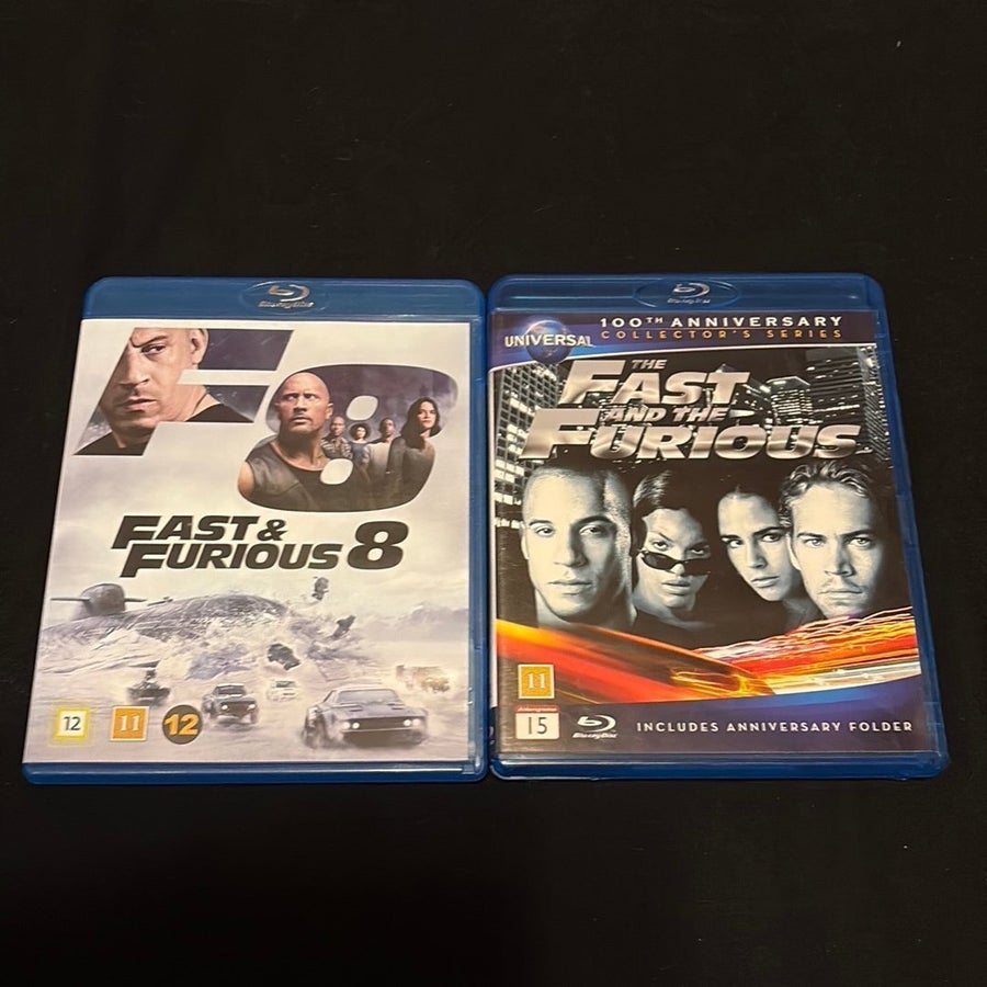 Fast & Furious 8 och The Fast and the Furious