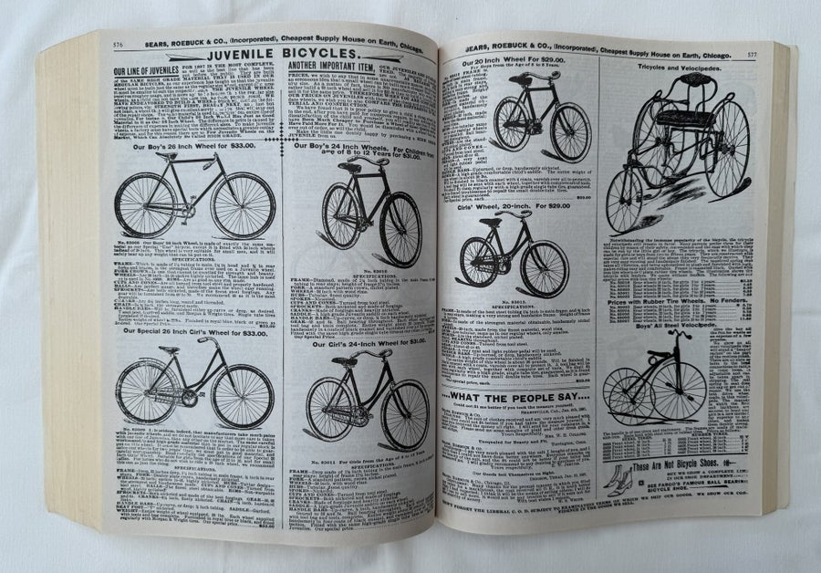 SEARS ROEBUCK & CO 1897 KATALOG | Köp på Tradera (734987214)