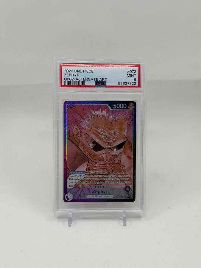 zephyr one piece card game Zephyr (Parallel) OP02-072 L Paramount War