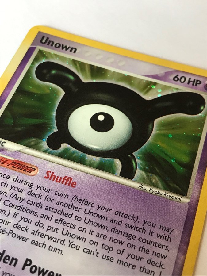 Pokemon Unseen Forces Rare Unown #118 (X) 