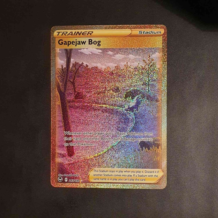 Pokemon Gapejaw Bog 213/195 Silver Tempest | Kp p Tradera (703261497)