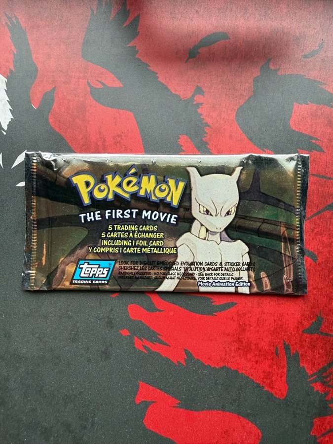 Pokmon The First Movie Topps, Movie animation .. | Kp p Tradera (731083115) Pokmon The First Movie Topps, Movie animation .. | Kp p Tradera (731083115)