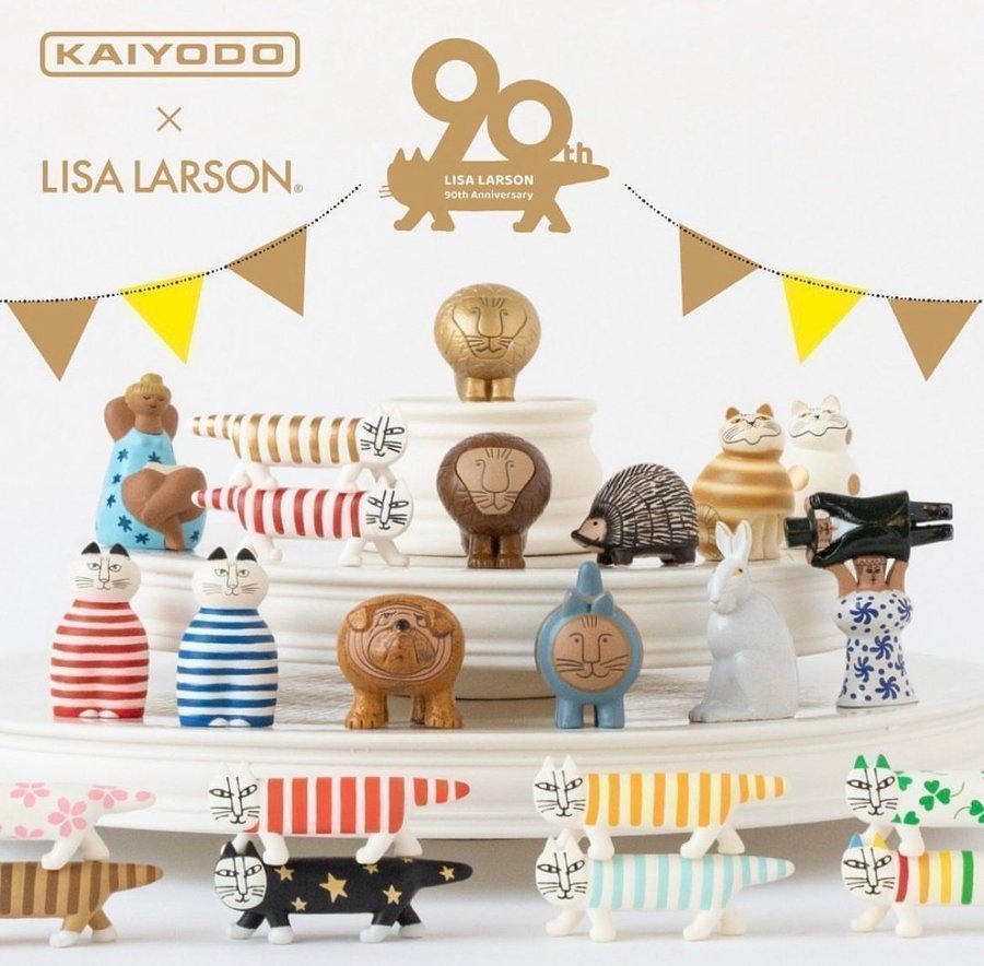 工芸品 Lisa Larson  Emma from The ABC Flickor Vintage MCM Lisa Larson ABC Girls EMMA Figurine Gustavsberg
