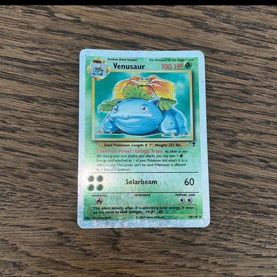 Venusaur 18/110 Legendary Collection Pokemonkort | Kp p Tradera (732412008) Venusaur 18/110 Legendary Collection Pokemonkort | Kp p Tradera (732412008)