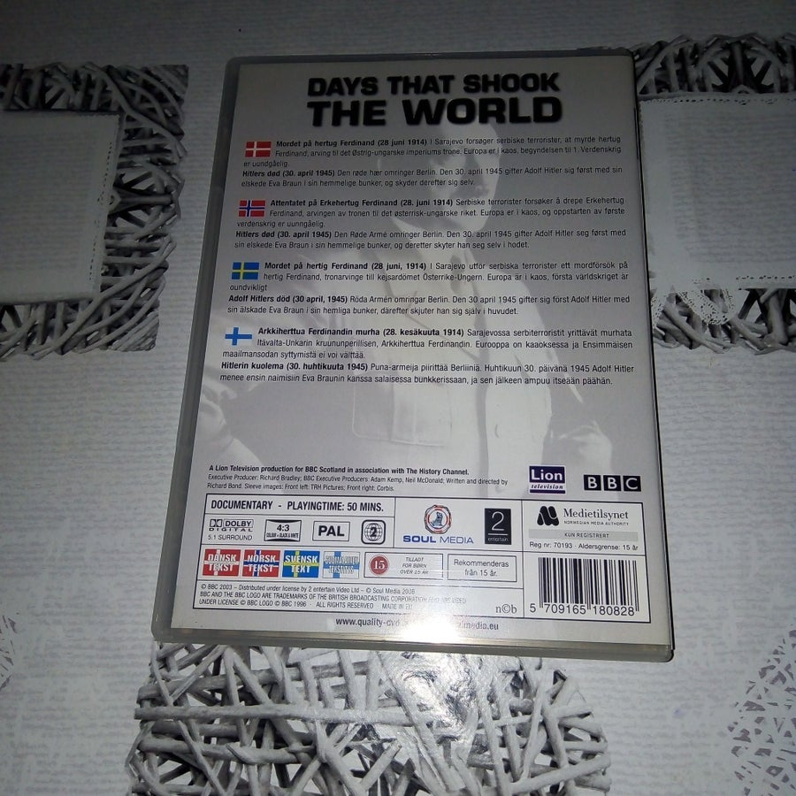 Days That Shook The World - DVD, Toppskick! | Köp på Tradera