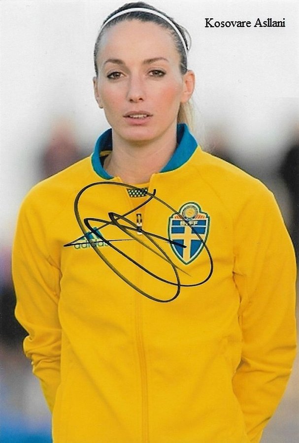 Autograf Kosovare Asllani Os Silver 2016 458750924 Kop Pa Tradera