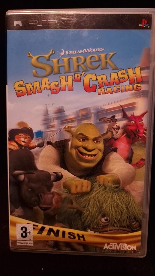 DreamWorks Shrek Smash n' Crash Racing - Sony PSP [Pre-Owned