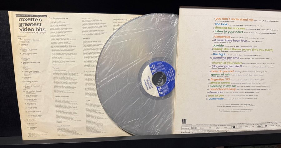 Roxette's グレーテス ヒッツ レーザーディスク 【公式通販】