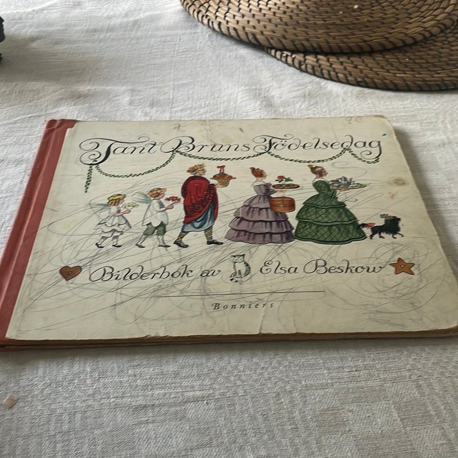 エルサベスコフ　絵本　Tant Bruns Födelesedag エルサベスコフ 絵本 Tant Bruns Födelesedag エルサベスコフ