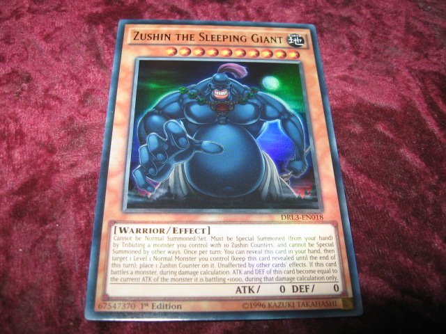YU-GI-OH ZUSHIN THE SLEEPING GIAN.. | Kp frn ghost 64 p Tradera  (264388160)