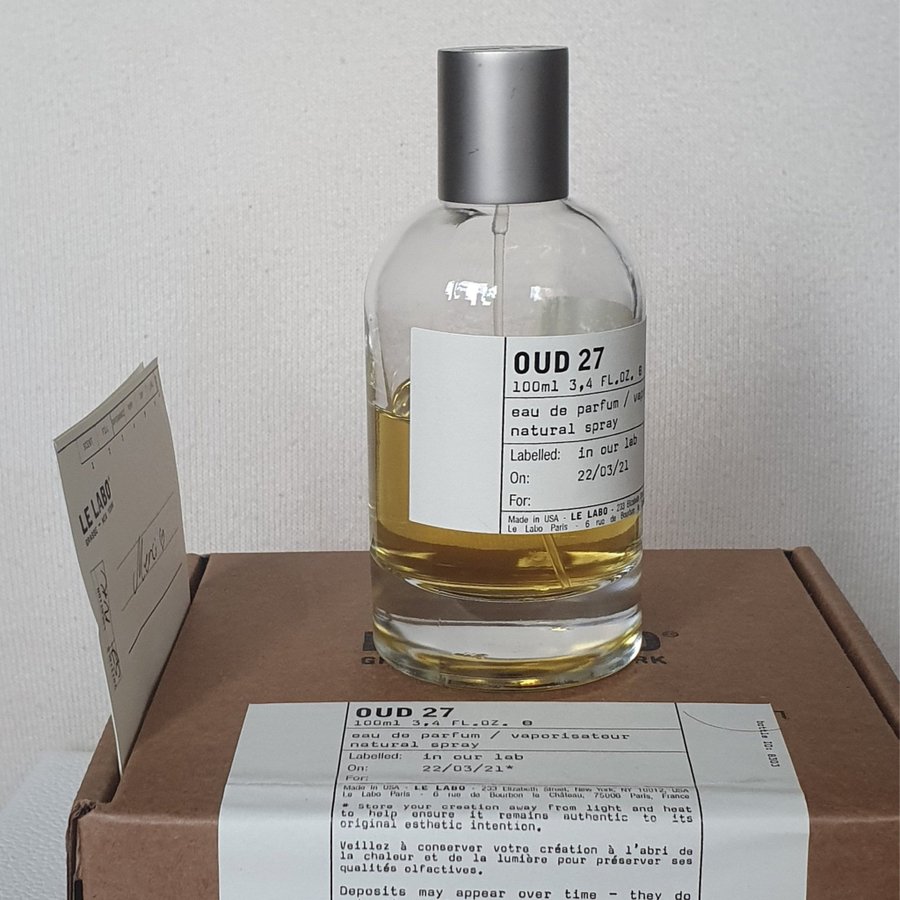 Le Labo Oud 27 EdP 100ml Köp på Tradera (597829375)