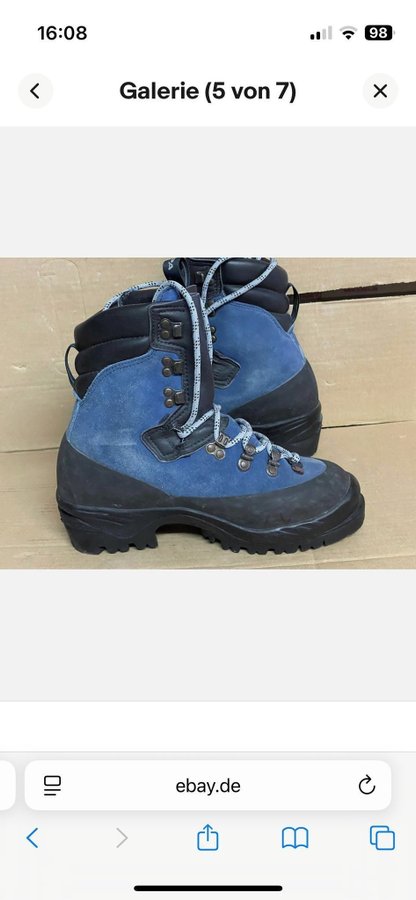 Nya Scarpa Matterhorn vandringskängor 38 Köp på Tradera (693832365)