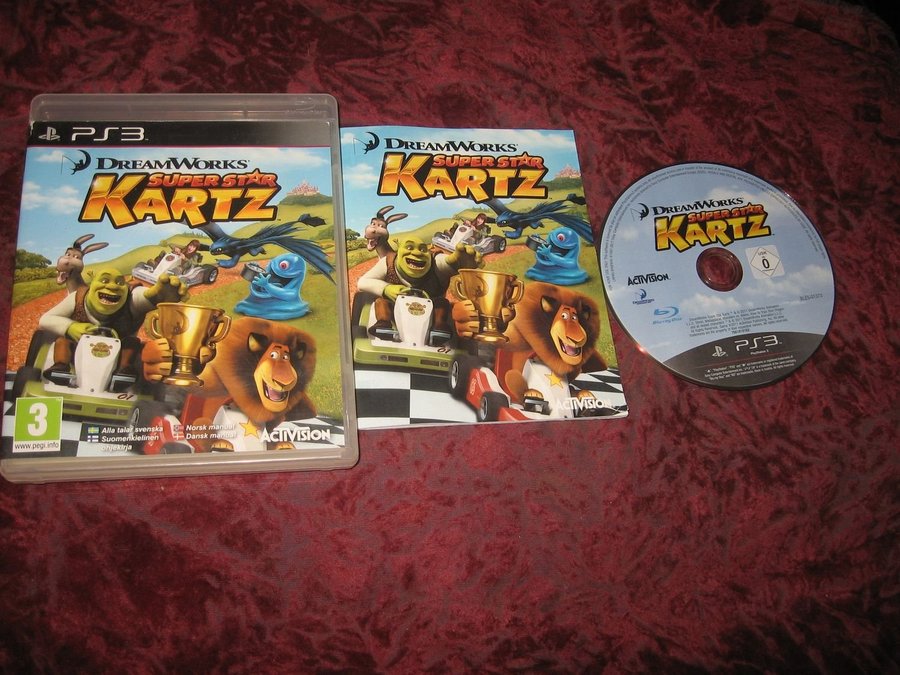 DREAMWORKS SUPER STAR KARTZ - PLA.. | Köp från ghost 64 på Tradera