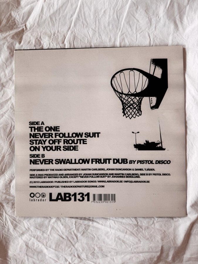 洋楽 The Radio Dept. Never Follow Suit 12inch The Radio Dept. – Never Follow Suit 12