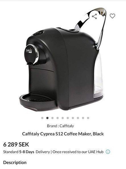 Se produkter som liknar Caffitaly Cyprea S12 Kaffemas.. på