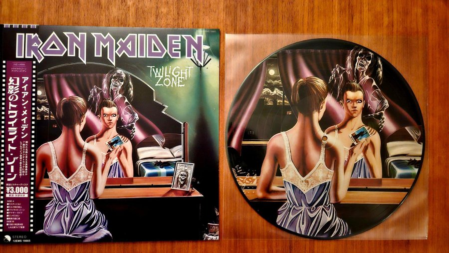 Iron Maiden - Twilight Zone. Picture disc LP li.. | Köp på Tradera