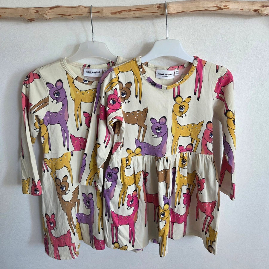 mini rodini deer dress Mini Rodini Roe Deer Dress (92/98) | Used,
